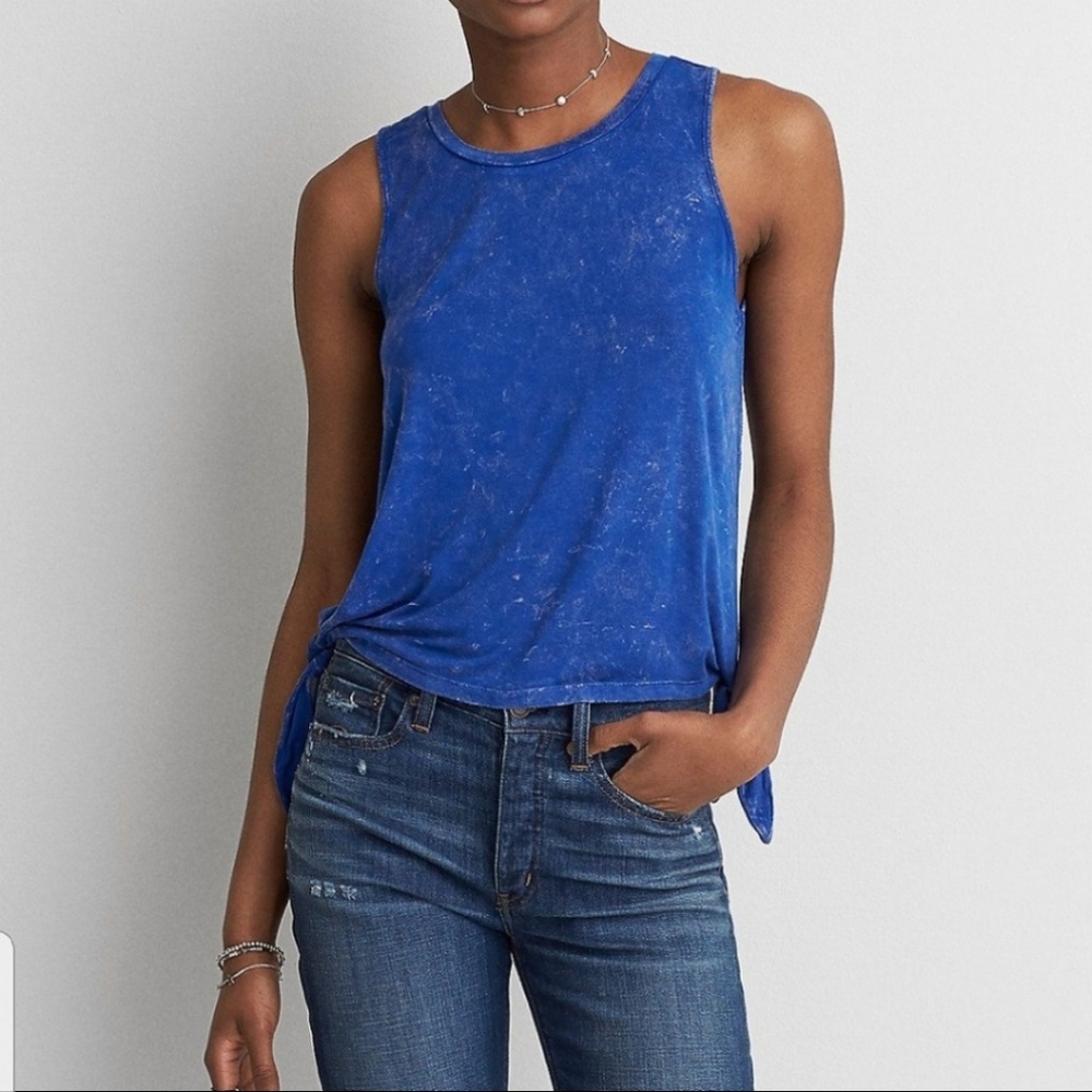 American Eagle Outfitters Tie Tank Top Size Large